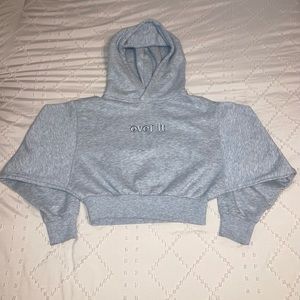 Charlotte Russe cropped hoodie